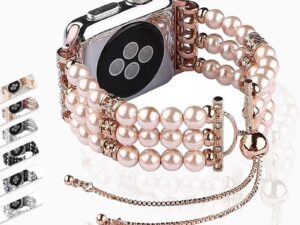 A band Fashion pearl bracelet cuff Strap for series 7 6 5 4